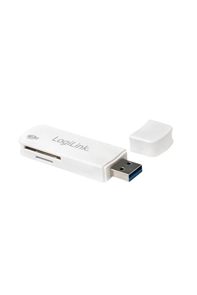 LogiLink Cititor de carduri CR0034A, USB 3.0, SD/microSD (Alb)