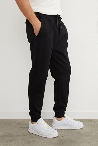 Fulla Moda Παντελόνι Jogger δεμένο στη μέση