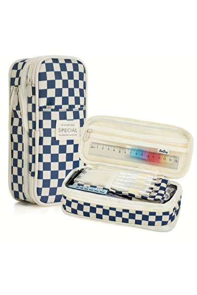 BABUN Suport pentru creion cu mai multe compartimente, de capacitate mare, cu...