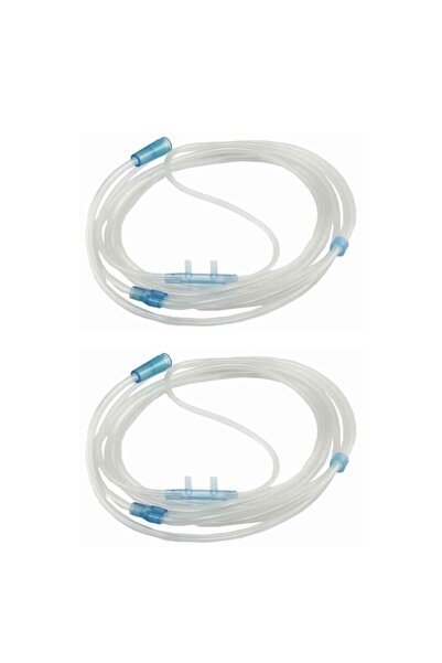 KONFARMA Yumuşak Silikon Nazal Oksijen Kanülü 10 Metre (2 ADET)