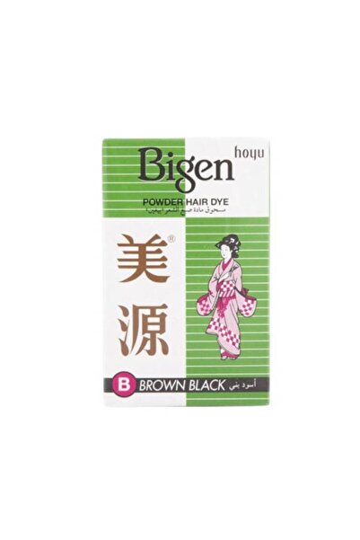 BİGEN Hair Dye Powder by - Brown Black