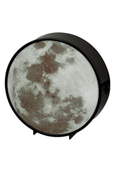 Silver Star Lampa Luna cu Lumina Colorata Ø15x4.5cm