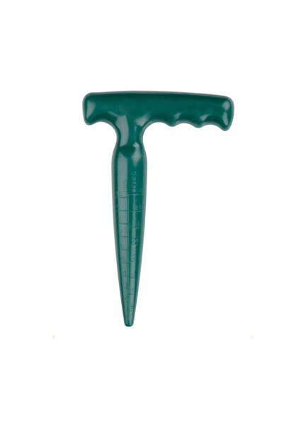 Black&Decker أداة حفر بلاستيكية للحديقة مع علامة 0-10 سم