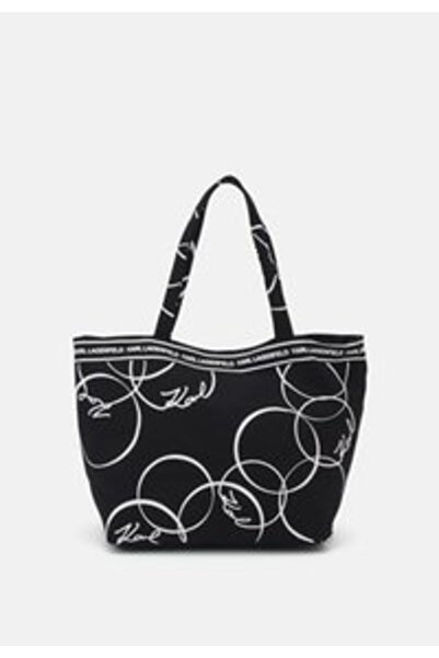 Karl Lagerfeld SIGNATURE CIRCLE - Tote bag