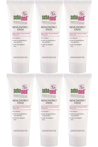 Sebamed Moisturizing Cream Tube 50ml (Daily Use) (Set of 6)