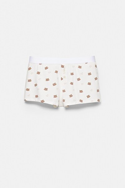 Pull & Bear Ayı desenli boxer