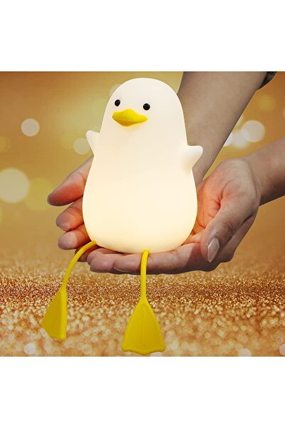 PA مصباح ليلي للأطفال على شكل بطة لطيفة