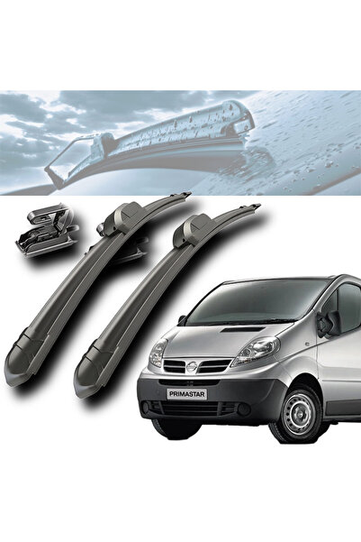 TEAMCAR Υαλοκαθαριστήρες NISSAN Primastar (2002-2014) Flat Front σετ