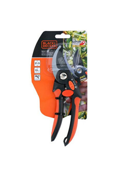 Black&Decker مقص تقليم الأشجار الجانبي للحدائق 21.5 سم