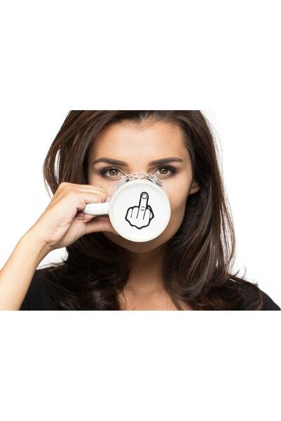 Gadget Master Cana Degetul Mijlociu Alba