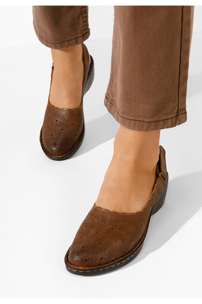 B T Shoes Georgia cognac women's casual shoes