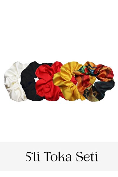 Feu De Elu Chou Set 3 Set de 5 catarame din satin