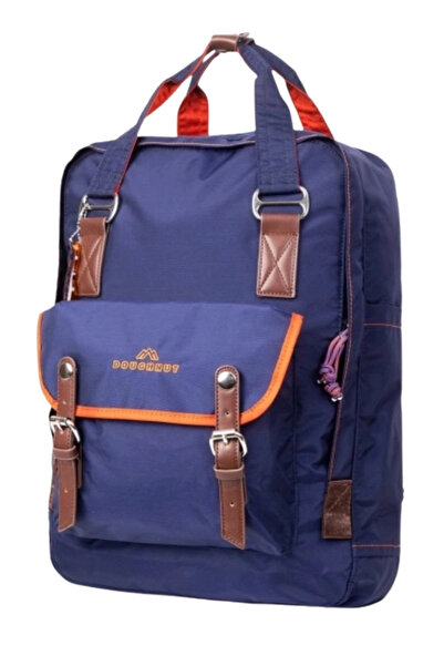 Doughnut Macaroon Large You-Niverse Series Navy Blue Unisex Backpack