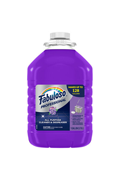 Fabuloso منظف ​​ومزيل شحوم سائل برائحة اللافندر متعدد الأغراض، 3.78 لتر