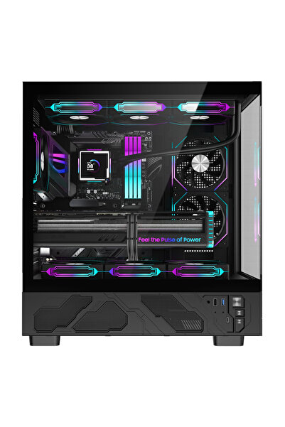 DRAGOS DRx7581 Ryzen 7 9800X3D 32GB DDR5 1TB M2 NVMe SSD 12GB RTX5070 Oyuncu Hazır Sstem