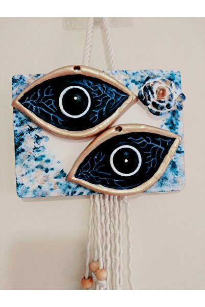 Handmade duvar dekoru bahce balkon salon duvar aksesuarı nazarlık el yapımı b...