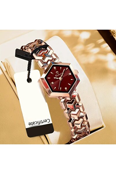 POEDAGAR BİNBOND Paslanmaz Çelik Lüks Kadın Kol Saati