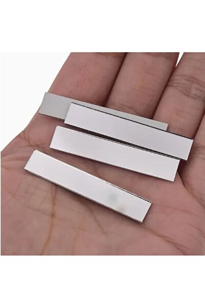 zafrakreklam Pleksi Akrilik Ayna Duvar Sticker Set - 5x1cm Klasik Stil Kendin...