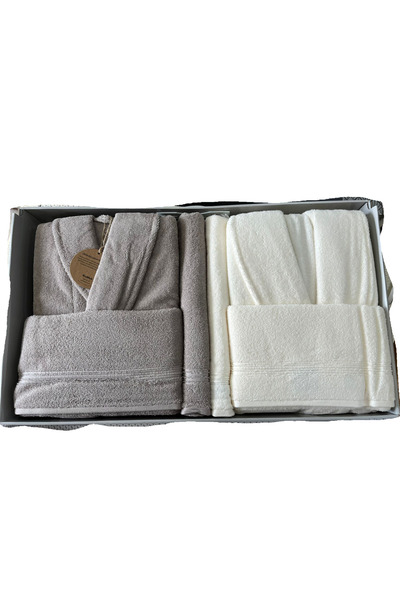 Özdilek Alleur Aile Bathrobe Set