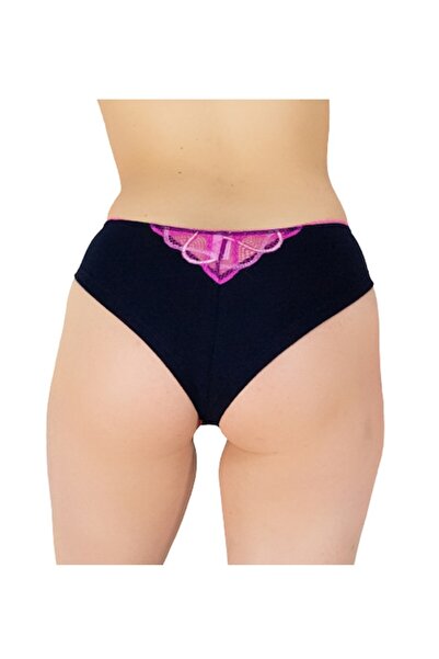 LUAN Women's Brazilian panties, navy blue