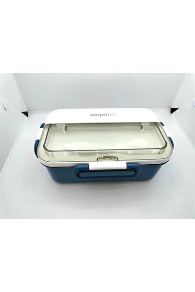 Vagonlife Vagon Life Lunch Box Steel 900ml Blue Vgn 588