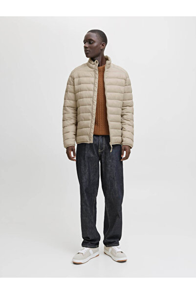Jack & Jones Puffer Bej Erkek Mont 12280971