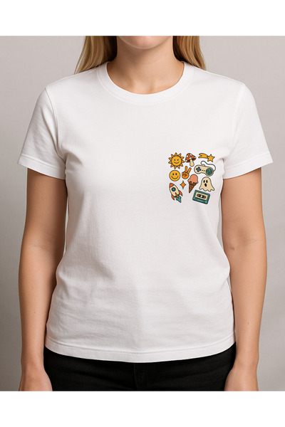 TREND YANKI تي شيرت للجنسين (شبح)