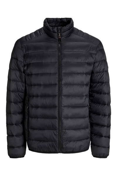 Jack & Jones Puffer Black Men's Coat 12280971