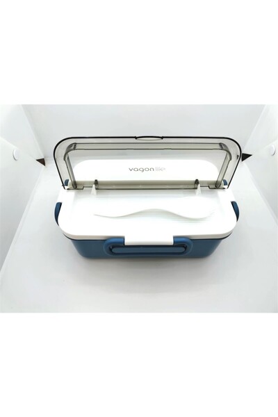 Vagonlife Vagon Life Lunch Box Steel 900ml Blue Vgn 588