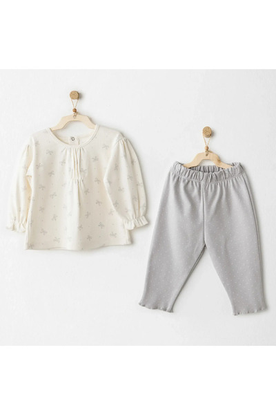 andywawa مجموعة بيبي بو بليس المكونة من قطعتين AC26253، لون إكرو