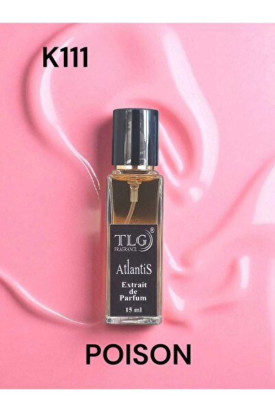 TLG TLGK111e015 Poison Extrait Kadın Parfümü, 15 ml (Cep Boyu)