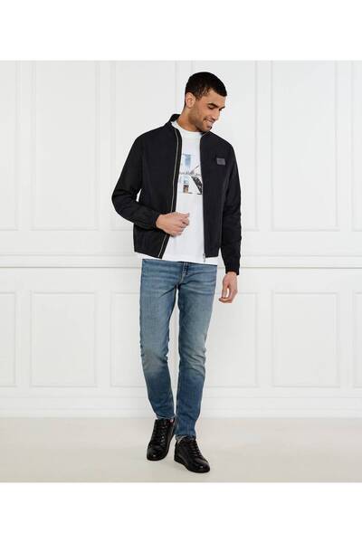 Calvin Klein Jacket HARRINGTON Regular Fit erkek astarlı ceket