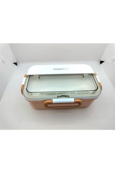 Vagonlife Vagon Life Lunch Box Steel 900ml Pink Vgn 588
