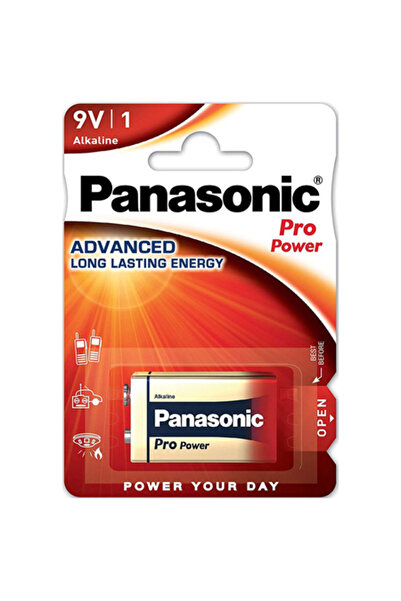 PANASONIC BATERIE 9V BLISTER 1 PRO POWER