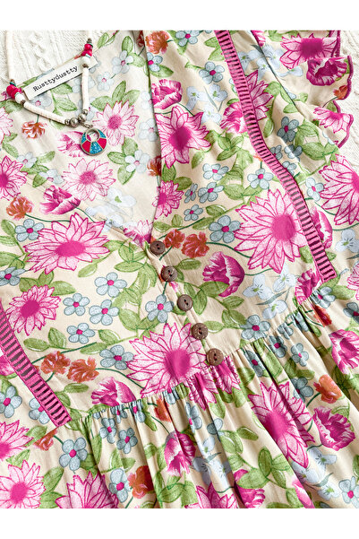 Take Two By Styli Floral Print V Neck Top