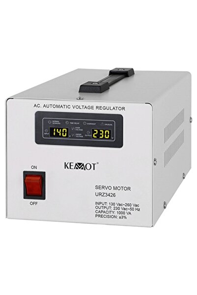 Kemot Stabilizator de tensiune PowerGuard 1000VA LED cu două prize