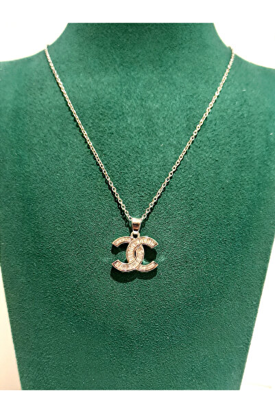 Monalisa Home قلادة على شكل حرف فاخر بلون ذهبي