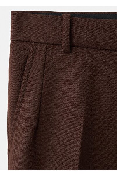 MANGO Woman %100 yün pantolon