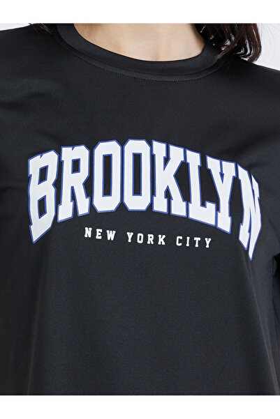 Take Two By Styli Slogan Print T-Shirt and Leggings Co-Ords