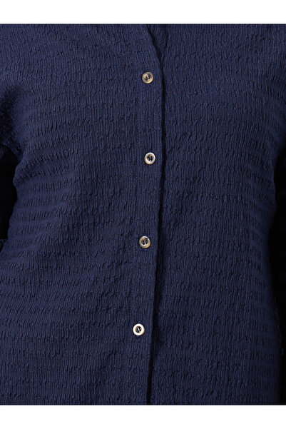 Styli Women Textured Longline Shirt and Pants Co-Ords