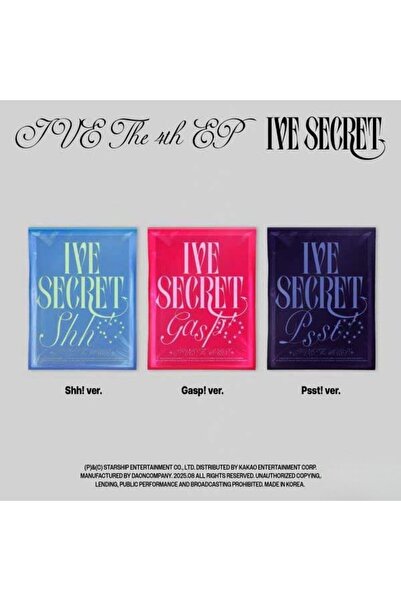 Kpop Dünyasi IVE THE 4th EP – IVE SECRET (Random - Rasgele Ver.)