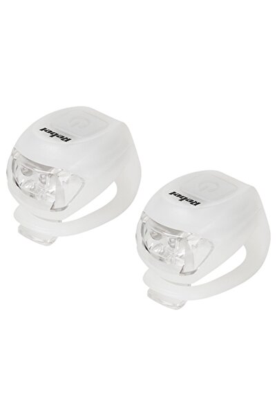 Rebel Set de lumini de bicicletă din silicon, LED dublu față/spate, moduri de...