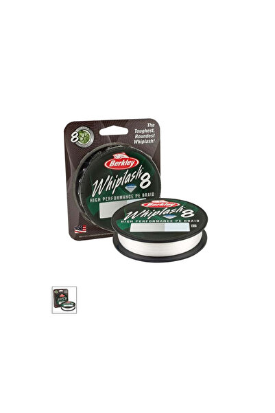 BERKLEY Whiplash Crystal 8 Braid İp Misina 300 Mt. 0,06 mm. 24 LB