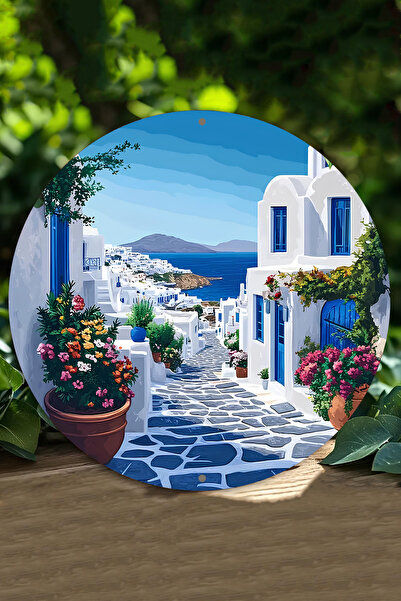 kutuTR Ege Esintili UV Baskılı 3D GÜRÜNÜMLÜ MDF Duvar Süsü – 33x33 cm & 20x20...