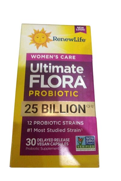 Renew Life #1 بروبيوتيك للنساء مضمون 25 مليار وحدة تشكيل مستعمرة، 12 سلالة، م...