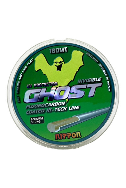 NIPPON Ghost Fluoro Carbon Kaplama Misina 300 mt. 0.30 mm