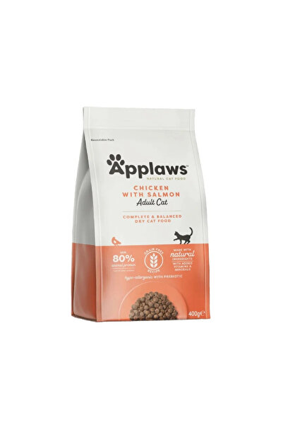 Applaws ابلاوز طعام جاف دجاج مع السلمون400غ