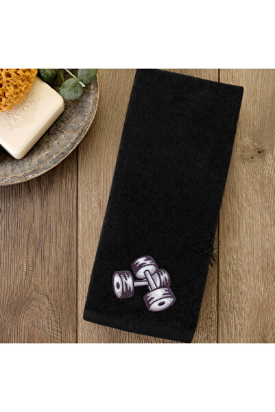 Ursa Dumbbell (Dumbell) Embroidered Design Sports Towel Small Size 30X50