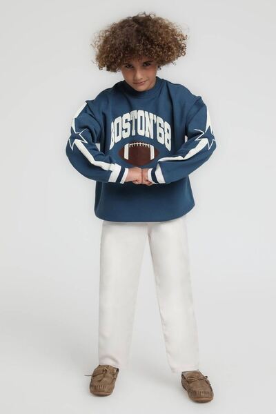 HAUSEkids 4-14 години Gridiron Glow момчешки отбор - петролен