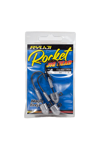 RYUJI ROCKET JIGHEAD 5GR İĞNE NO:1/0 (3 ADET)